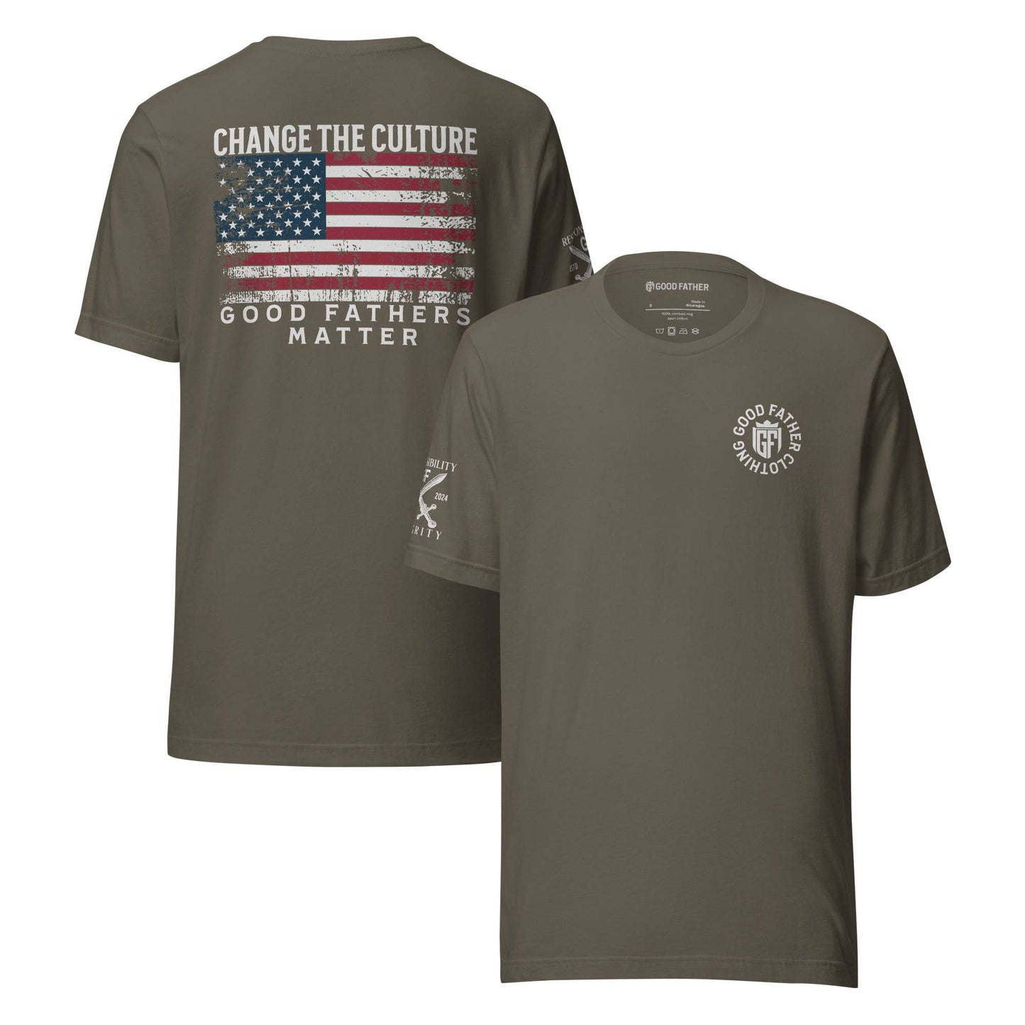 Change The Culture T-Shirt - Good Father Clothing Company