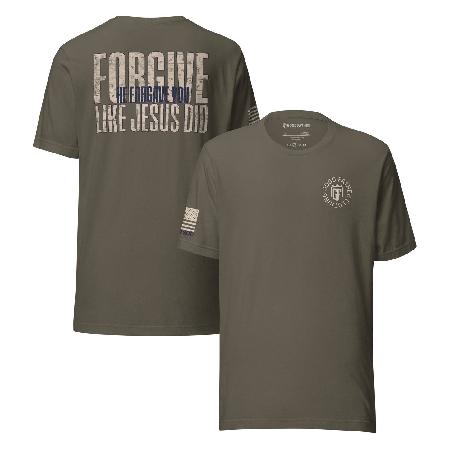 "Forgive Like Jesus" T-Shirt - Good Father Clothing Company