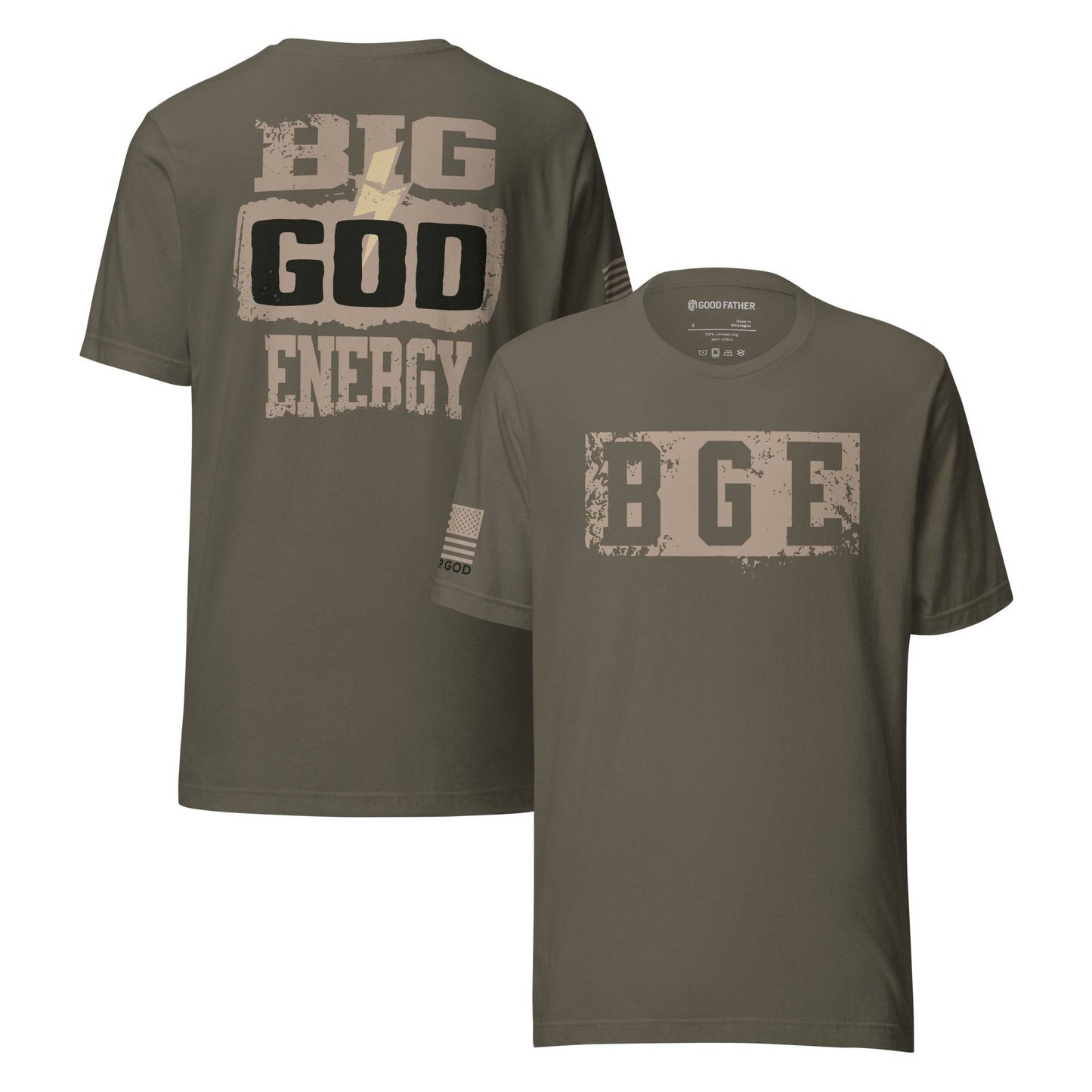 Big God Energy T-Shirt - Good Father Clothing Company