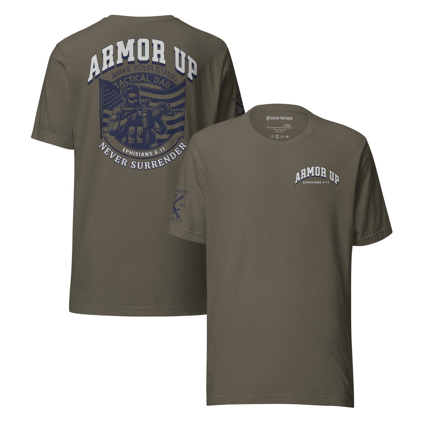 Armor Up T-Shirt - Good Father Clothing Company