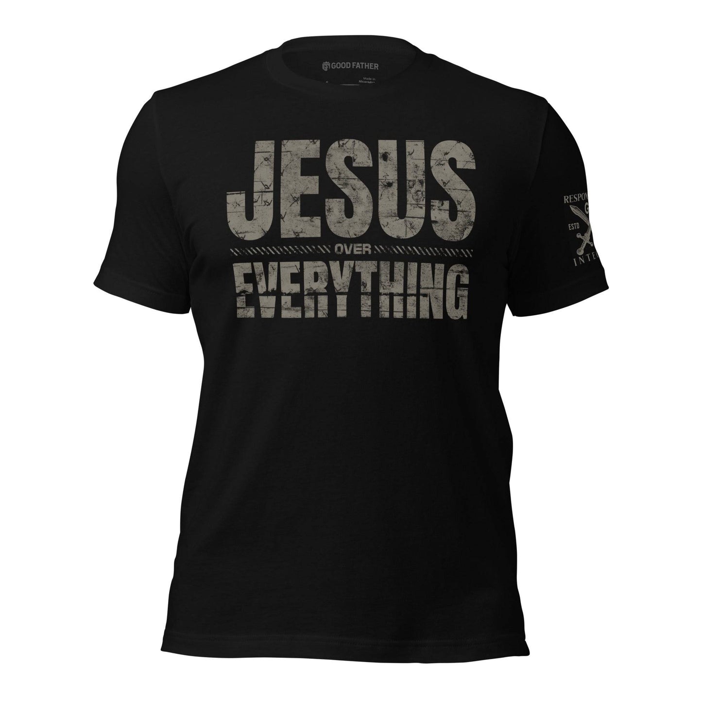 Jesus Over Everything T-Shirt - Good Father Clothing Company