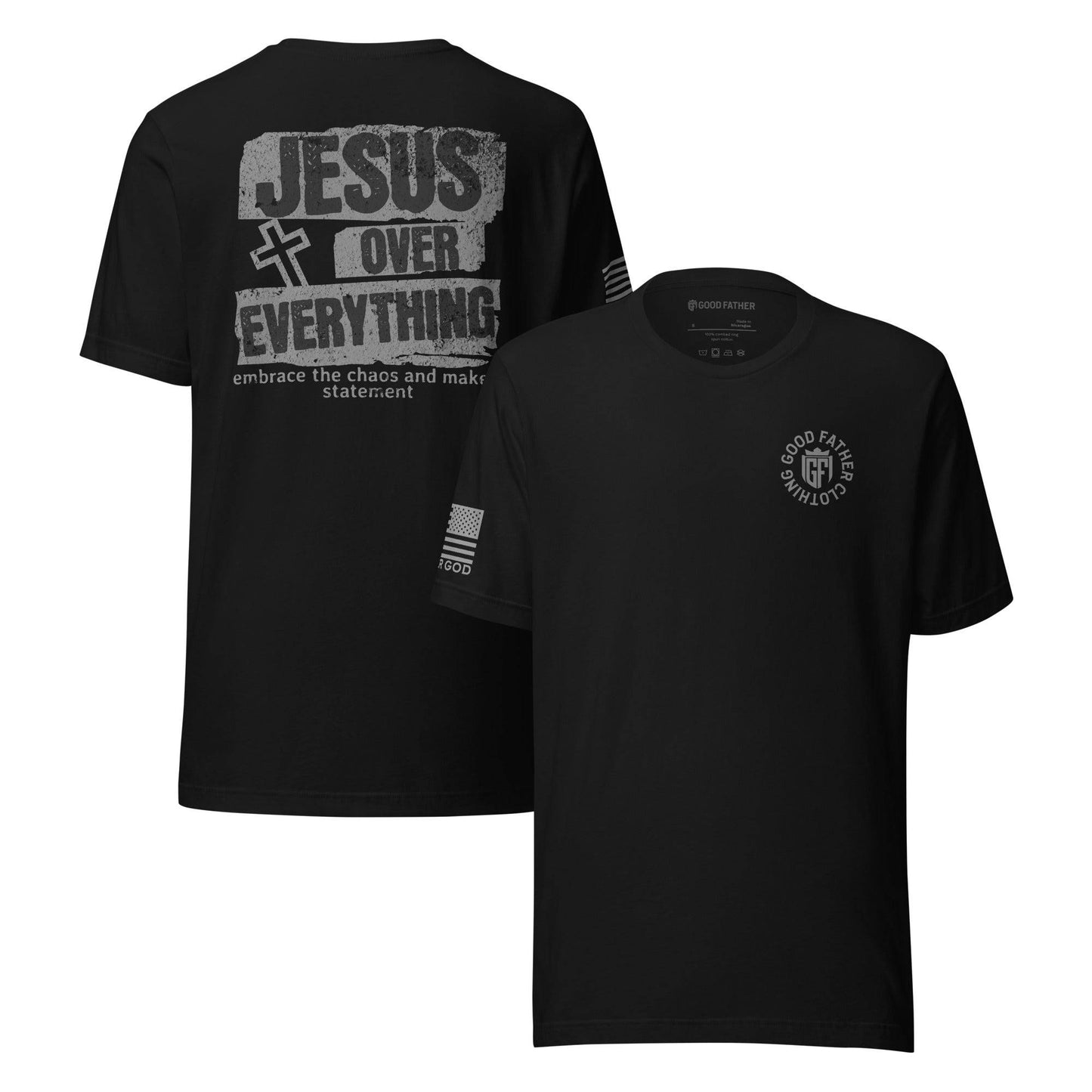 The Statement T-Shirt Black - Good Father Clothing Company