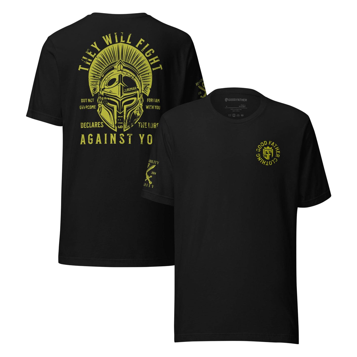 Jeremiah 1:19 T-shirt - Good Father Clothing Company