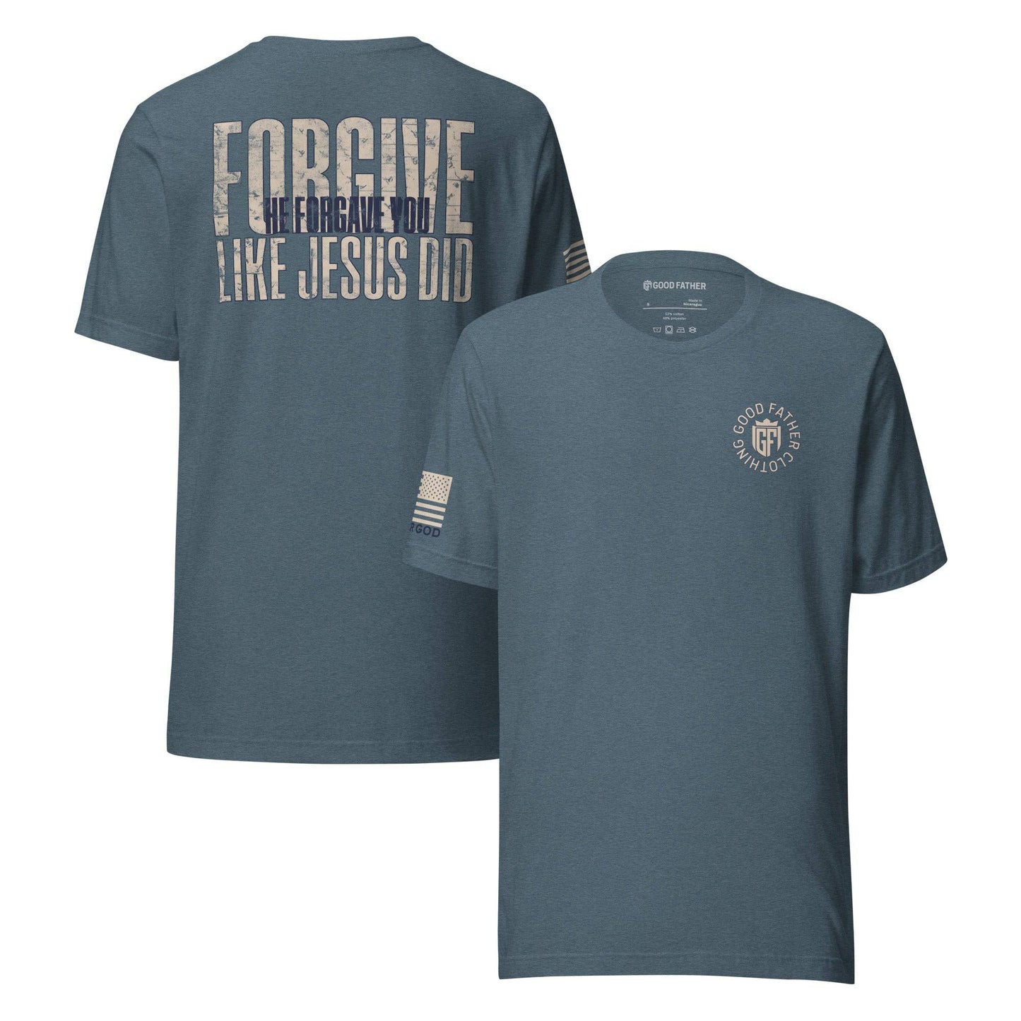 "Forgive Like Jesus" T-Shirt - Good Father Clothing Company