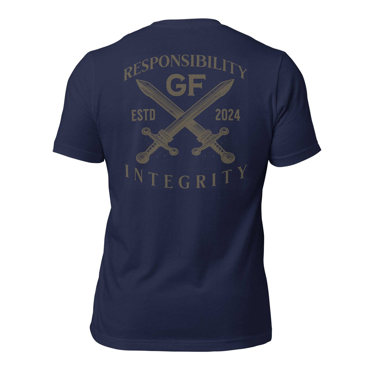 Responsibility and Integrity T-Shirt Army Green - Good Father Clothing Company