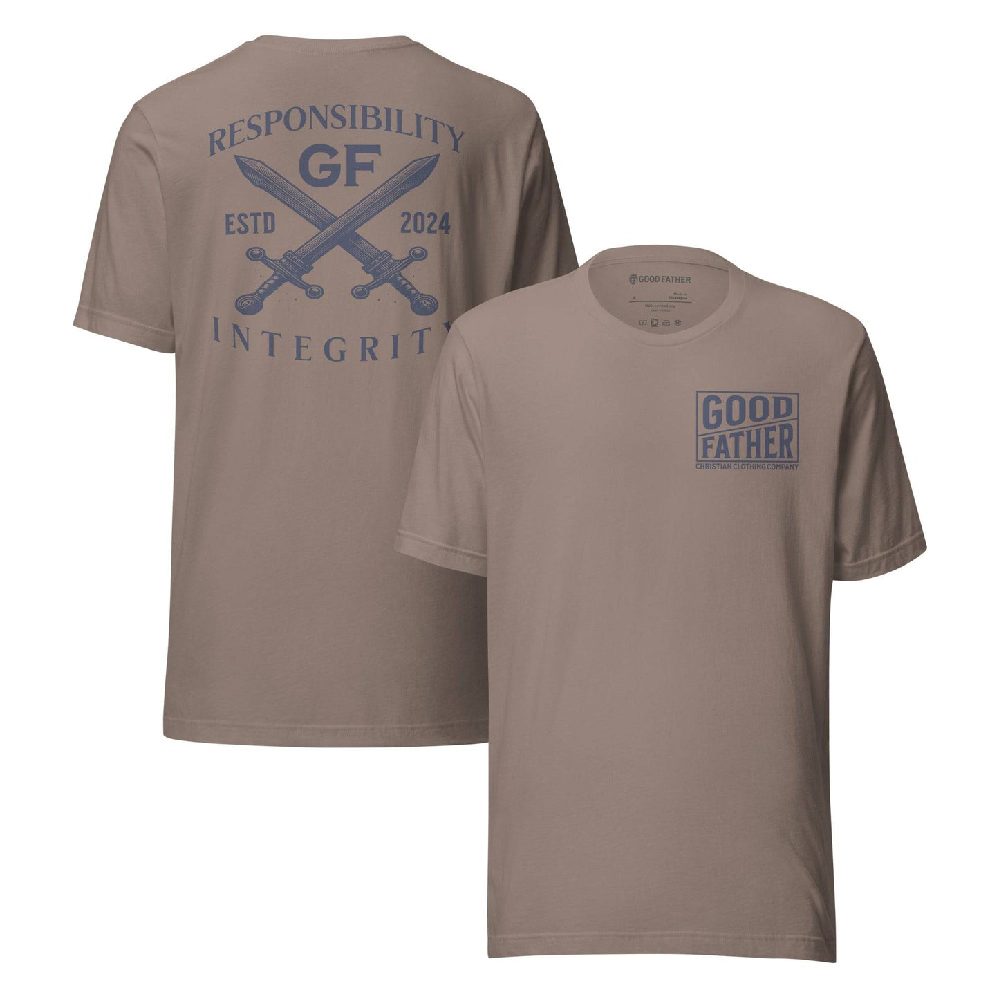Responsibility and Integrity T-Shirt - Good Father Clothing Company