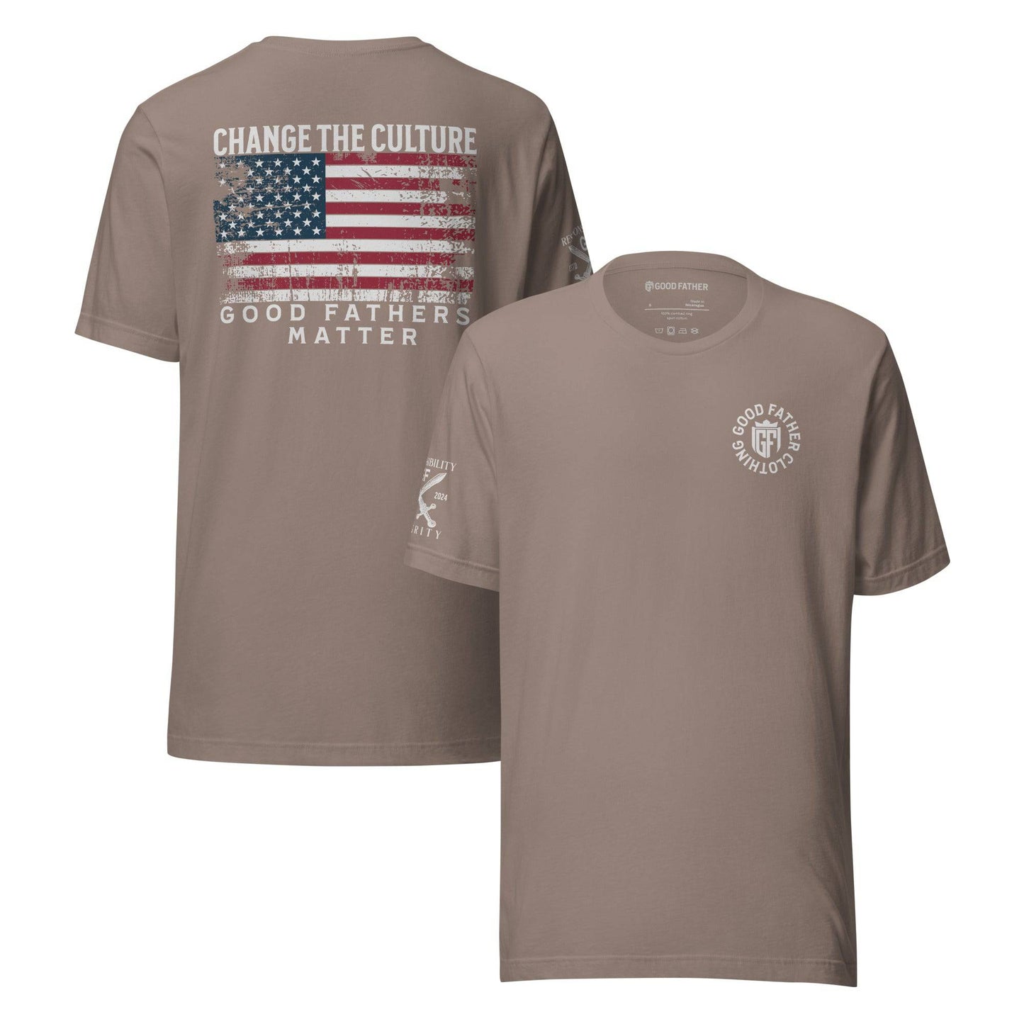 Change The Culture T-Shirt - Good Father Clothing Company