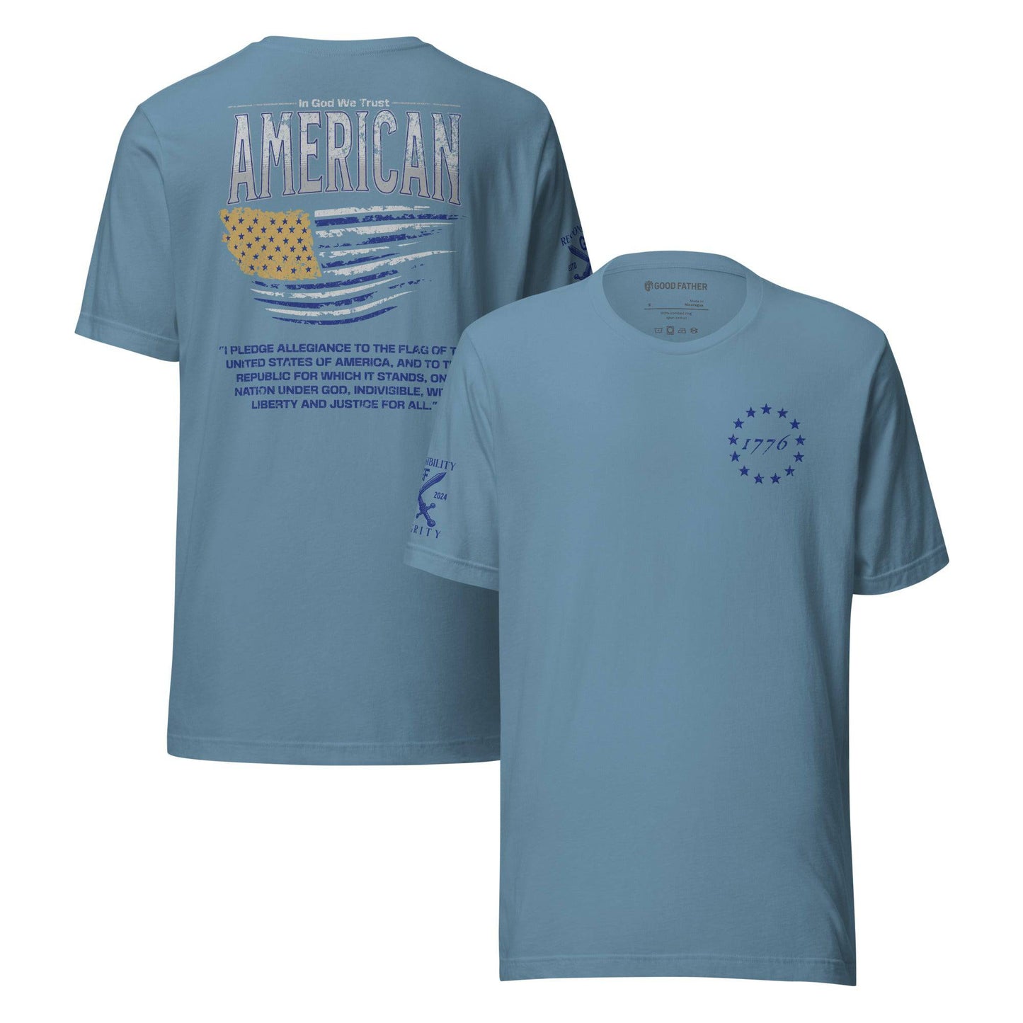 American Pledge T-Shirt - Good Father Clothing Company