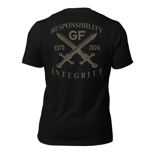 Responsibility and Integrity T-Shirt Army Green - Good Father Clothing Company