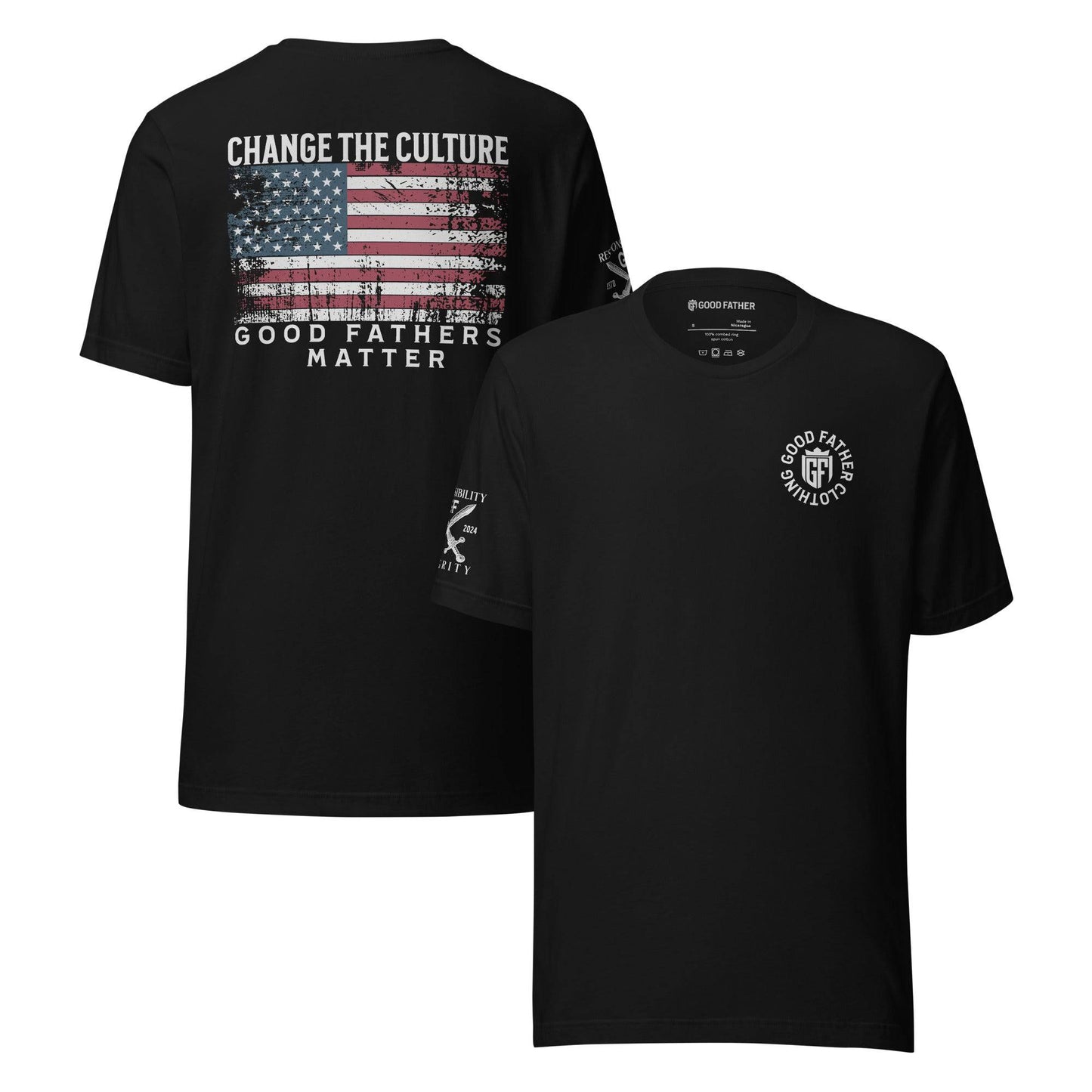 Change The Culture T-Shirt - Good Father Clothing Company