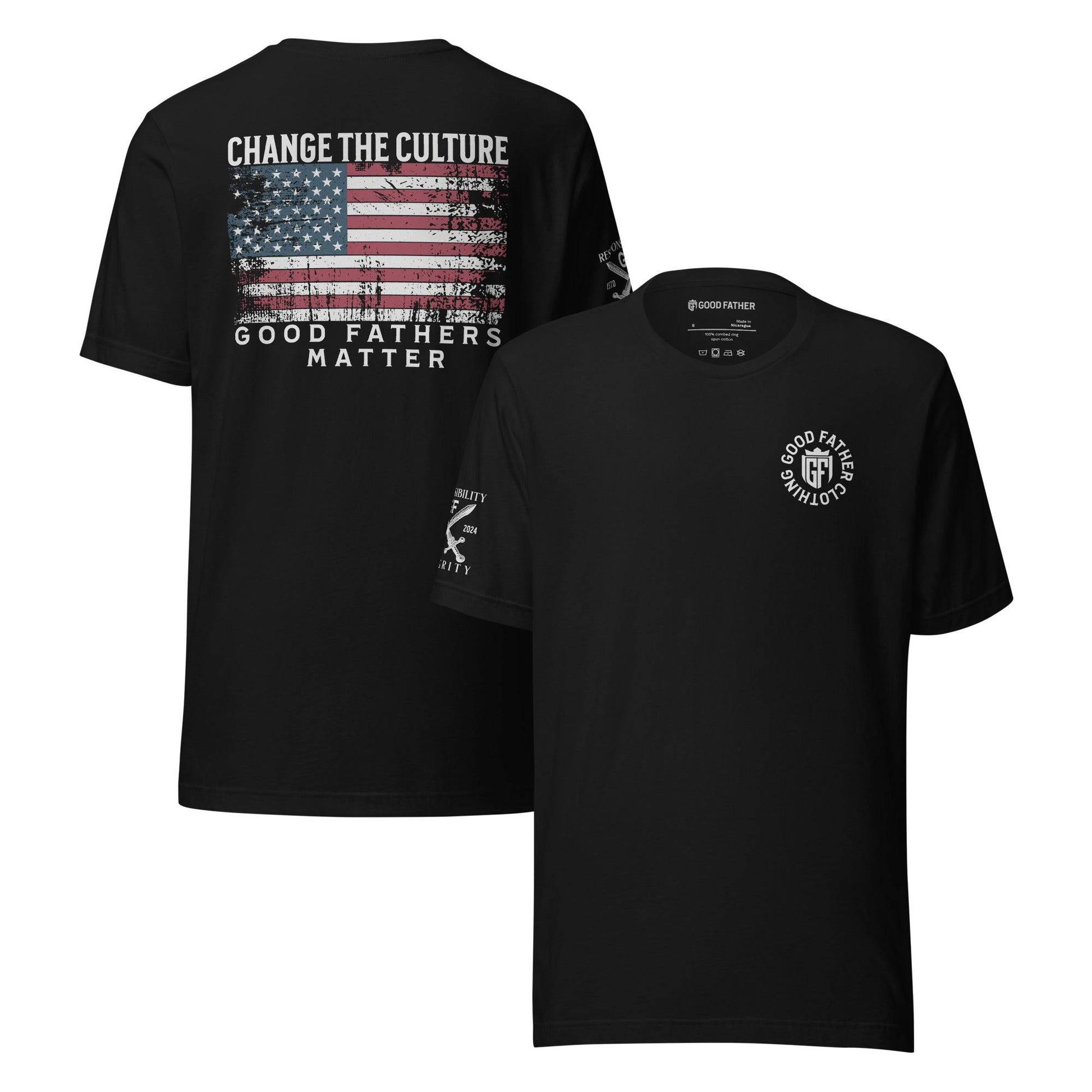 Change The Culture T-Shirt - Good Father Clothing Company