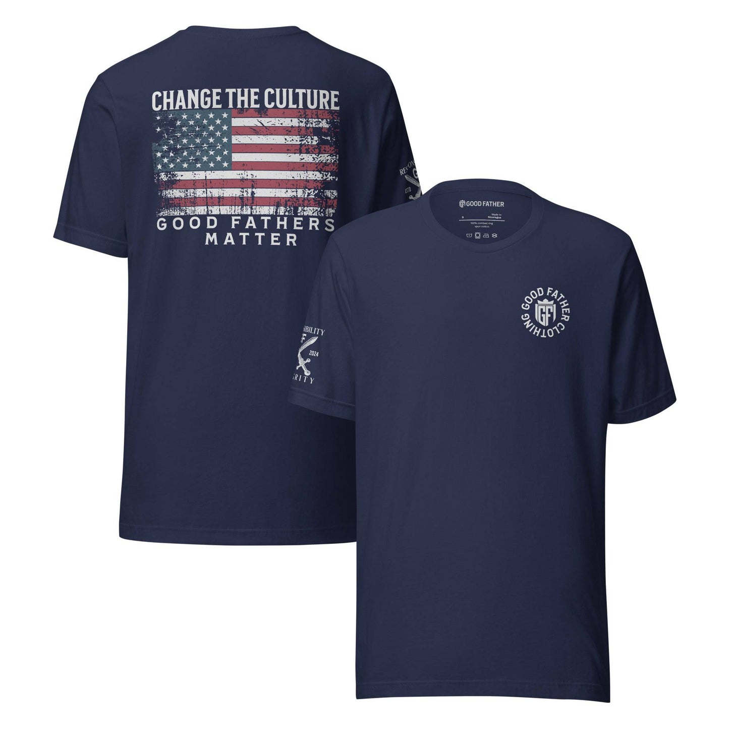 Change The Culture T-Shirt - Good Father Clothing Company