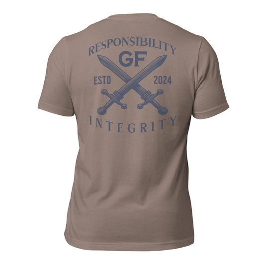 Responsibility and Integrity T-Shirt - Good Father Clothing Company