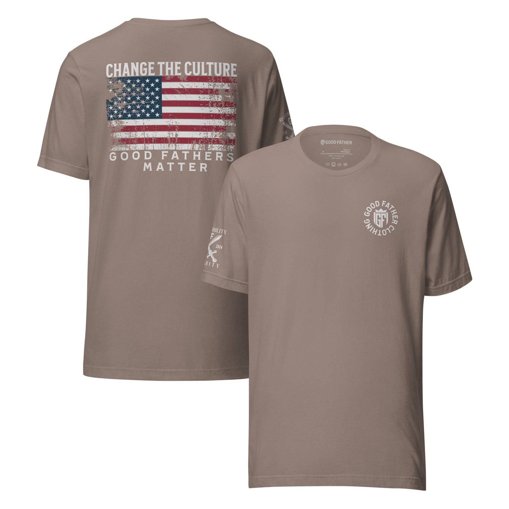 Change The Culture T-Shirt - Good Father Clothing Company
